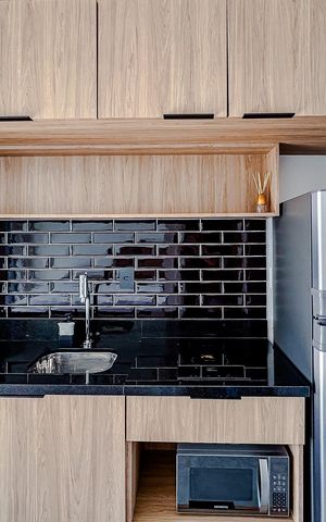 Studio à venda com 32m², 1 quarto e 1 vagaCozinha