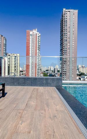 Studio à venda com 32m², 1 quarto e 1 vagaÁrea comum - Piscina