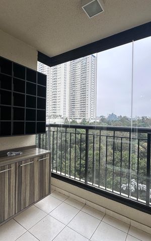 Apartamento para alugar com 67m², 2 quartos e 1 vaga Apartamento para alugar com 67m², 2 quartos e 1 vagaVaranda da Sala