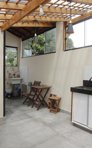 Casa para alugar com 100m², 3 quartos e sem vagaÁrea gourmet