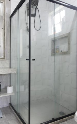 Casa para alugar com 100m², 3 quartos e sem vagaBanheiro da Suíte