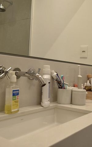 Apartamento para alugar com 108m², 2 quartos e 1 vagaBanheiro da Suíte