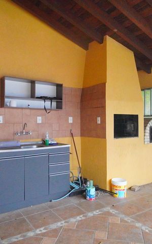 Casa para alugar com 390m², 4 quartos e 2 vagasChurrasqueira