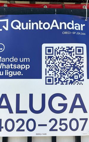 Casa para alugar com 40m², 1 quarto e 1 vaga Casa para alugar com 40m², 1 quarto e 1 vagaPlaca