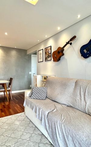 Apartamento para alugar com 73m², 2 quartos e 1 vagaSala