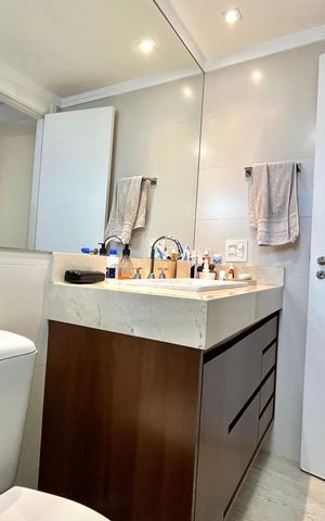 Apartamento para alugar com 73m², 2 quartos e 1 vagaBanheiro da Suíte