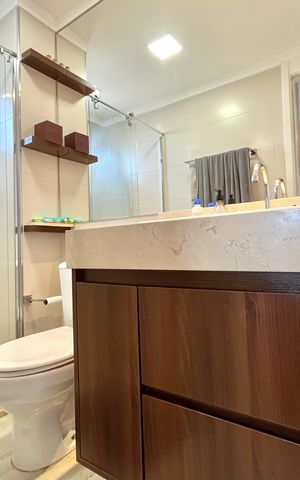 Apartamento para alugar com 73m², 2 quartos e 1 vagaBanheiro da Suíte