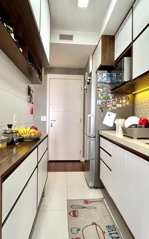 Apartamento para alugar com 73m², 2 quartos e 1 vagaCozinha