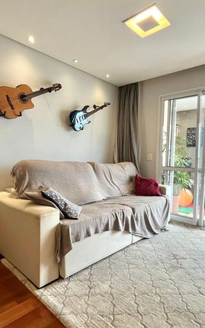 Apartamento para alugar com 73m², 2 quartos e 1 vagaSala