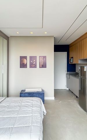 Apartamento para alugar com 26m², 1 quarto e sem vaga