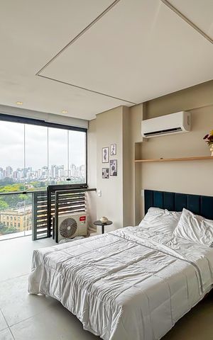 Apartamento para alugar com 26m², 1 quarto e sem vaga