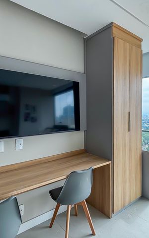 Apartamento para alugar com 26m², 1 quarto e sem vaga