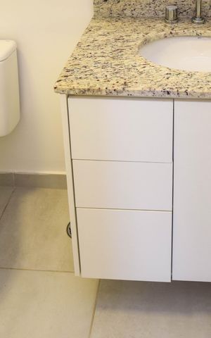 Apartamento à venda com 50m², 2 quartos e 1 vaga Apartamento à venda com 50m², 2 quartos e 1 vagaBanheiro Suíte