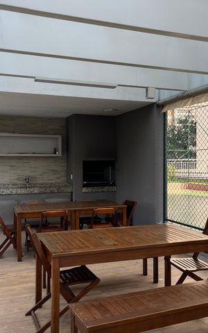 Apartamento à venda com 51m², 2 quartos e 1 vaga Apartamento à venda com 51m², 2 quartos e 1 vagaÁrea comum - Churrasqueira