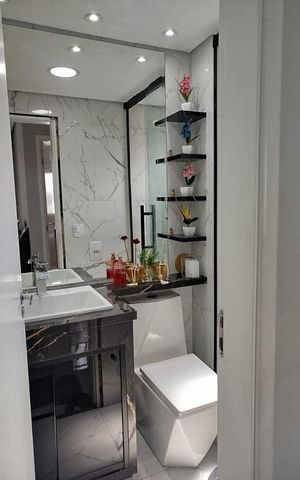 Apartamento para alugar com 44m², 2 quartos e 1 vaga Apartamento para alugar com 44m², 2 quartos e 1 vagaBanheiro
