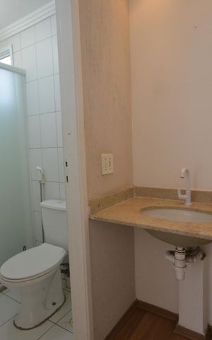 Apartamento para alugar com 60m², 3 quartos e 2 vagasBanheiro
