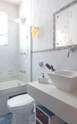 Casa para alugar com 150m², 3 quartos e 4 vagasBanheiro da suíte