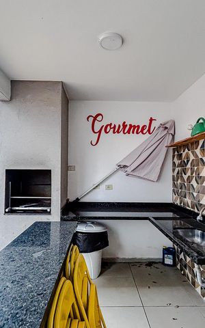 Apartamento para alugar com 48m², 2 quartos e sem vagaÁrea comum - Churrasqueira