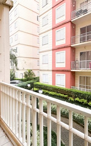 Apartamento para alugar com 65m², 3 quartos e 1 vagaSacada