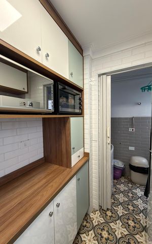Apartamento à venda com 79m², 3 quartos e 1 vaga Apartamento à venda com 79m², 3 quartos e 1 vagaCozinha e Área de Serviço