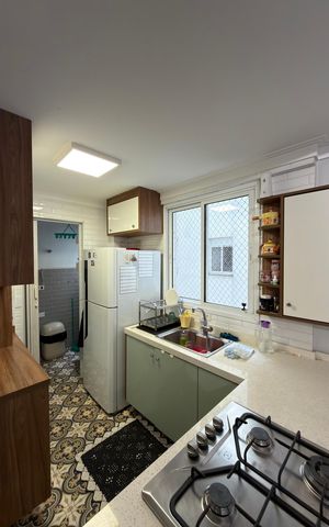 Apartamento à venda com 79m², 3 quartos e 1 vaga Apartamento à venda com 79m², 3 quartos e 1 vagaCozinha e Área de Serviço