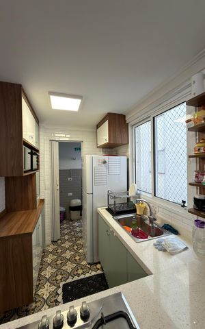 Apartamento à venda com 79m², 3 quartos e 1 vaga Apartamento à venda com 79m², 3 quartos e 1 vagaCozinha e Área de Serviço