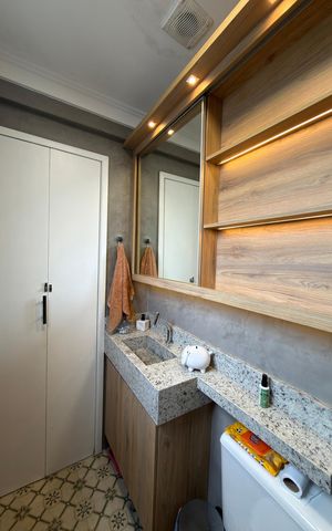 Apartamento à venda com 79m², 3 quartos e 1 vaga Apartamento à venda com 79m², 3 quartos e 1 vagaQuarto 2 - Suíte Banheiro