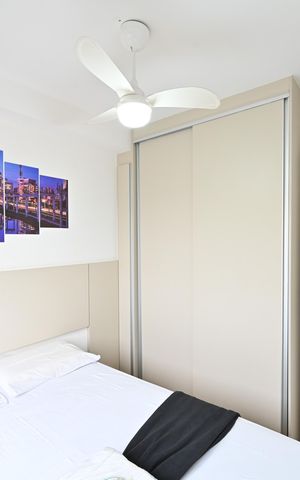 Apartamento à venda com 25m², 1 quarto e sem vagaQuarto
