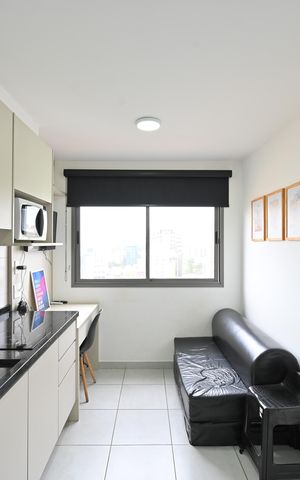 Apartamento à venda com 25m², 1 quarto e sem vagaSala