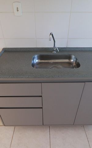 Apartamento para alugar com 52m², 2 quartos e 1 vagaCozinha 