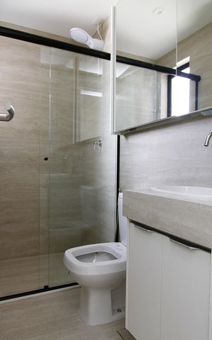 Apartamento à venda com 86m², 3 quartos e 2 vagasBanheiro da Suíte