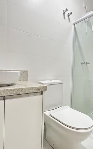 Casa para alugar com 150m², 3 quartos e 1 vaga Casa para alugar com 150m², 3 quartos e 1 vagaBanheiro suíte 1