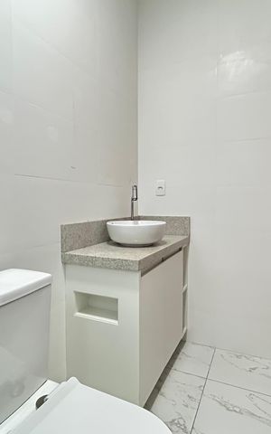 Casa para alugar com 150m², 3 quartos e 1 vaga Casa para alugar com 150m², 3 quartos e 1 vagaBanheiro suíte 3