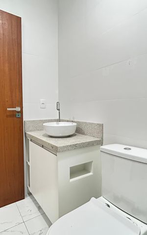 Casa para alugar com 150m², 3 quartos e 1 vaga Casa para alugar com 150m², 3 quartos e 1 vagaBanheiro suíte 1