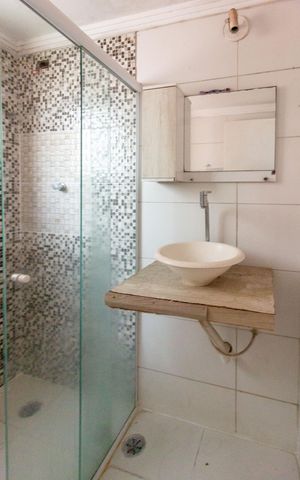 Apartamento à venda com 57m², 2 quartos e 1 vagaBanheiro
