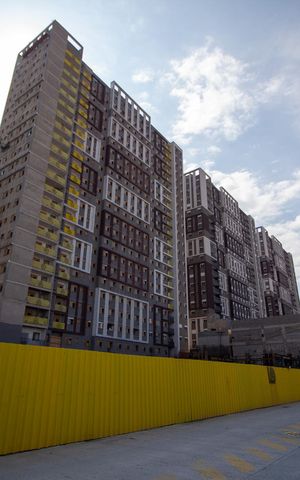 Apartamento para alugar com 46m², 2 quartos e 1 vaga Apartamento para alugar com 46m², 2 quartos e 1 vagaFachada
