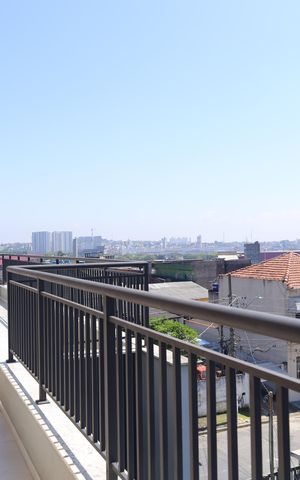 Apartamento para alugar com 61m², 1 quarto e 1 vagaVaranda