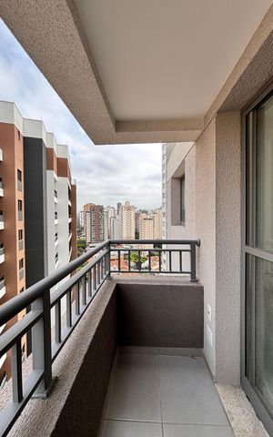Apartamento para alugar com 40m², 2 quartos e sem vaga Apartamento para alugar com 40m², 2 quartos e sem vagaVaranda