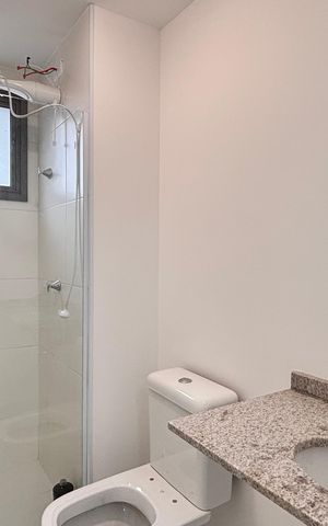 Apartamento para alugar com 40m², 2 quartos e sem vaga Apartamento para alugar com 40m², 2 quartos e sem vagaBanheiro