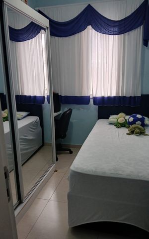 Apartamento à venda com 70m², 3 quartos e 2 vagas Apartamento à venda com 70m², 3 quartos e 2 vagasQuarto 2