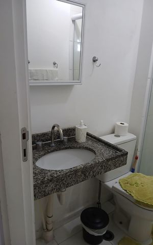 Apartamento à venda com 70m², 3 quartos e 2 vagas Apartamento à venda com 70m², 3 quartos e 2 vagasBanheiro 2