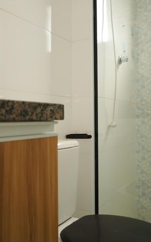 Apartamento à venda com 46m², 2 quartos e sem vagaBanheiro