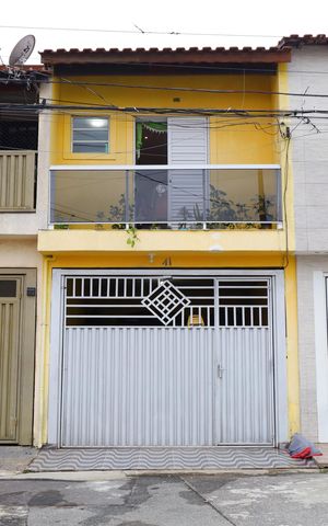 Casa de condomínio à venda com 90m², 3 quartos e 1 vagaFachada do imóvel