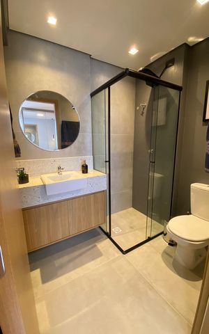 Apartamento para alugar com 62m², 3 quartos e 1 vaga Apartamento para alugar com 62m², 3 quartos e 1 vagaBanheiro 2