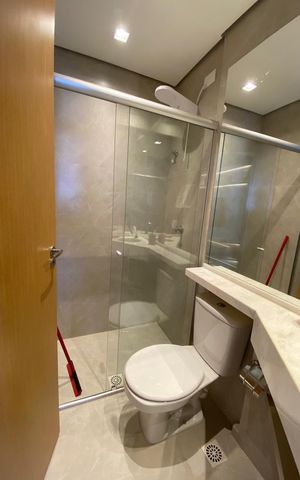 Apartamento para alugar com 62m², 3 quartos e 1 vaga Apartamento para alugar com 62m², 3 quartos e 1 vagaBanheiro 1