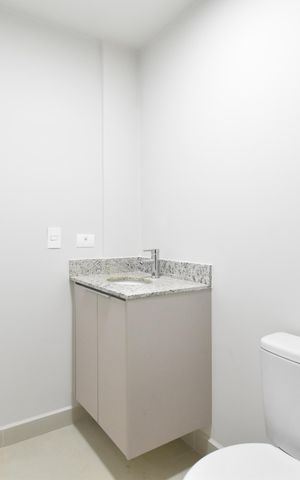 Apartamento para alugar com 28m², 1 quarto e sem vagaBanheiro
