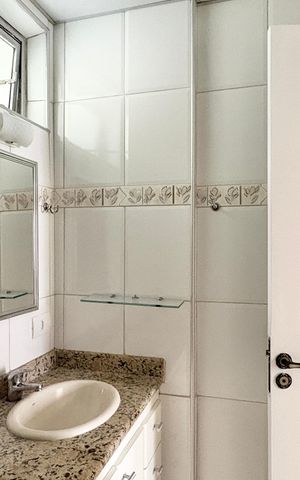 Apartamento à venda com 65m², 3 quartos e 1 vaga Apartamento à venda com 65m², 3 quartos e 1 vagaBanheiro