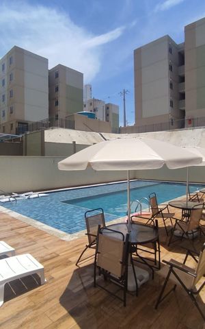 Apartamento para alugar com 55m², 2 quartos e sem vaga Apartamento para alugar com 55m², 2 quartos e sem vagaÁrea comum - Piscina