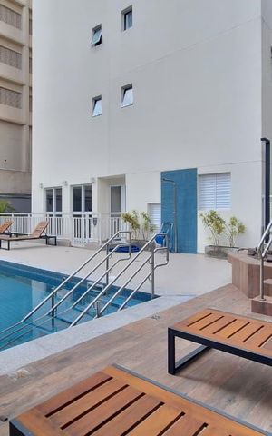 Apartamento para alugar com 24m², 1 quarto e 1 vaga Apartamento para alugar com 24m², 1 quarto e 1 vagaÁrea comum