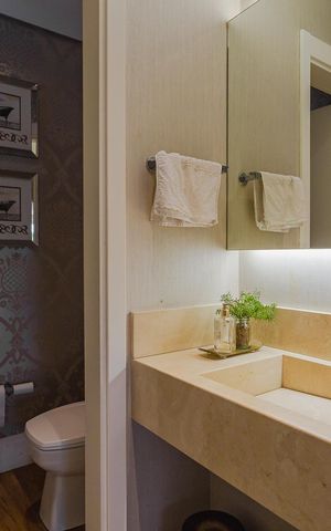 Casa de condomínio para alugar com 311m², 4 quartos e 4 vagas Casa de condomínio para alugar com 311m², 4 quartos e 4 vagasLavabo